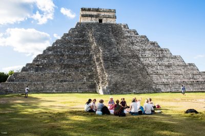 Maya Pyramide Chichen Itza, Mexiko