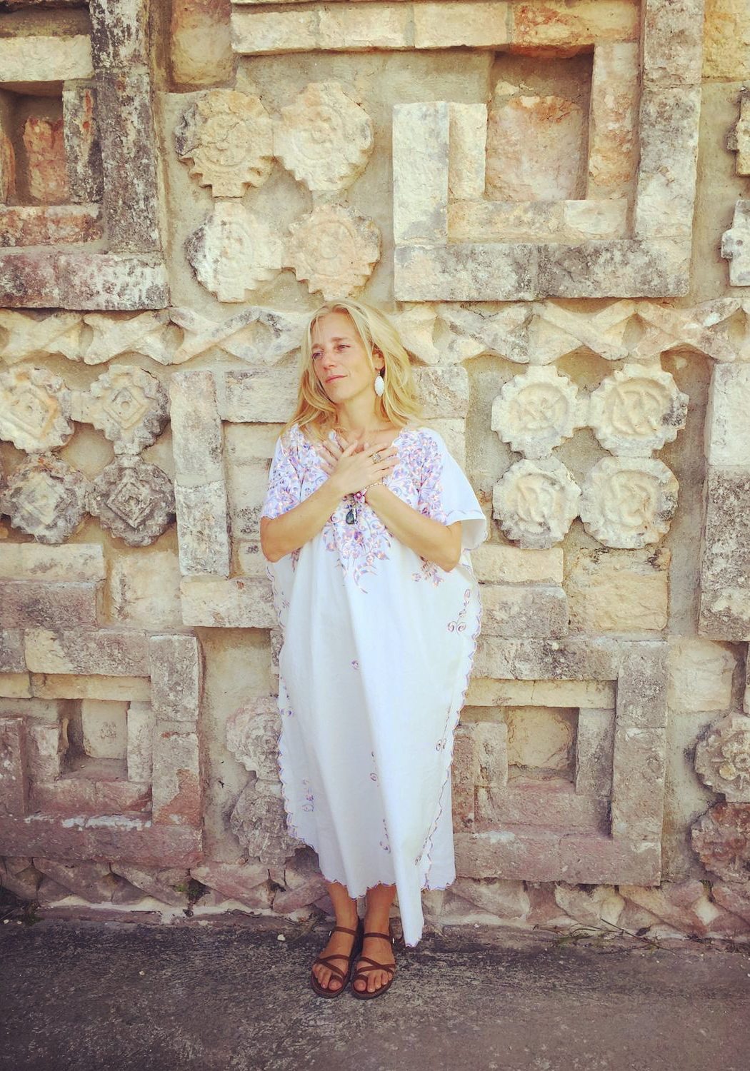 Sarah Gress Sarah Gress bei der Herzverbindung auf einer Spirituellen Reise in Mexiko